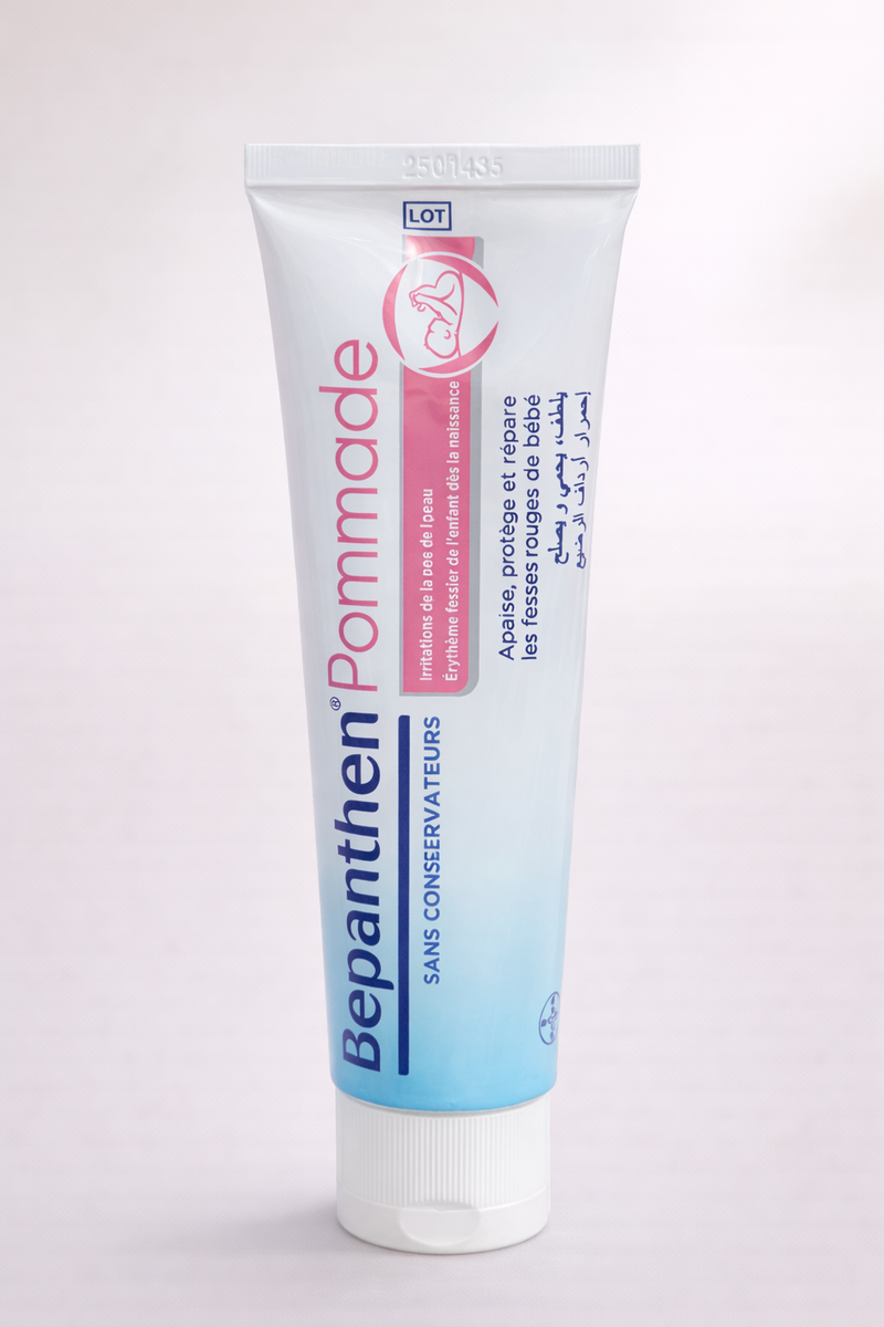 Bepanthen Pommade Bébé Sans Conservateurs – Apaise et Protège les Fesses Rouges dès la Naissance