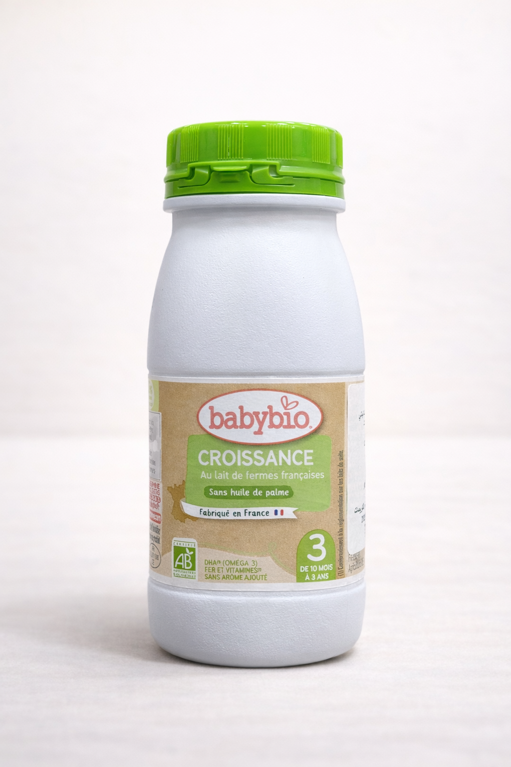 Babybio Croissance 3 Bio – Lait de croissance (10 mois à 3 ans)