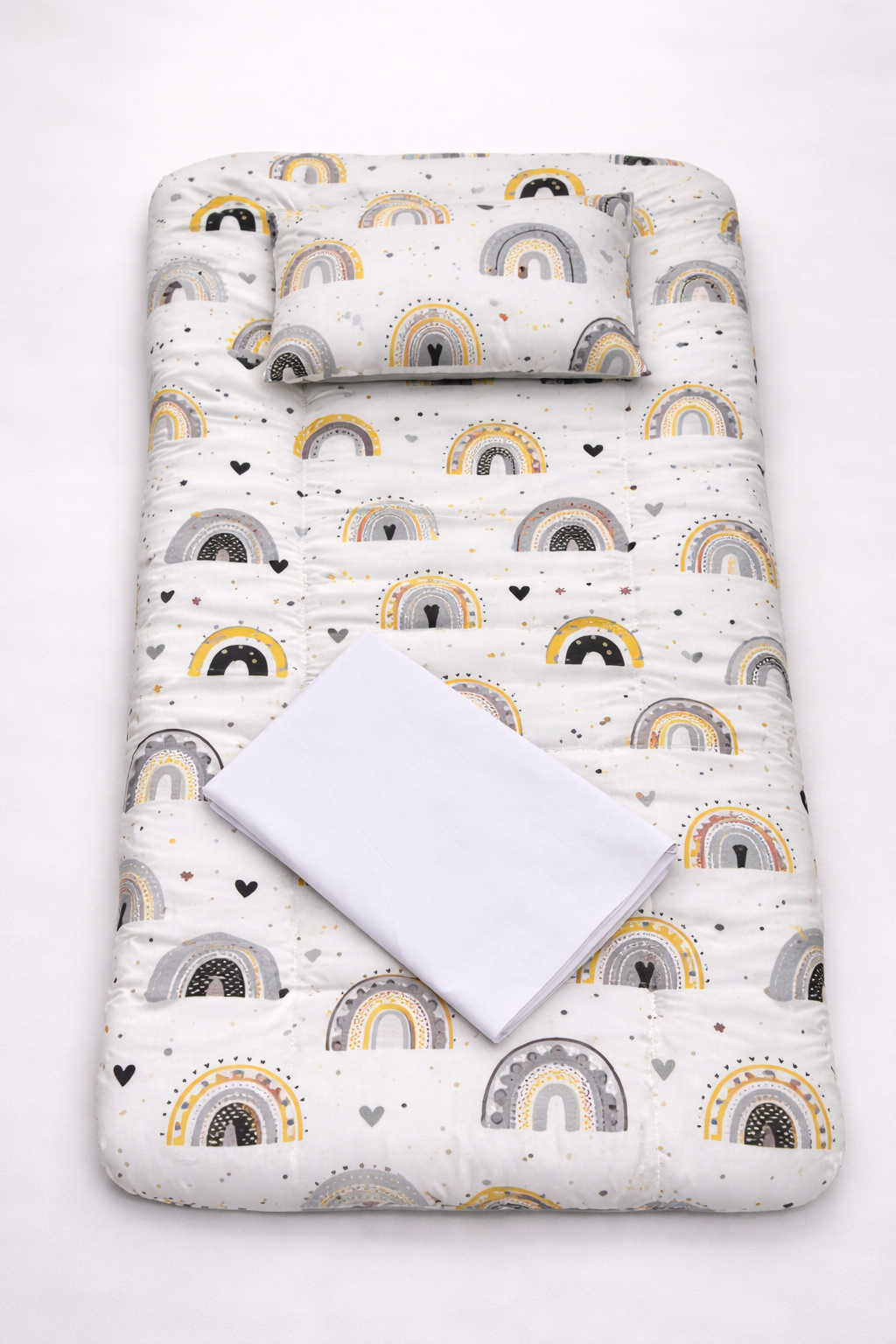 Linge de lit Bébé Matelassé avec Coussin – Confort Doux au Quotidien