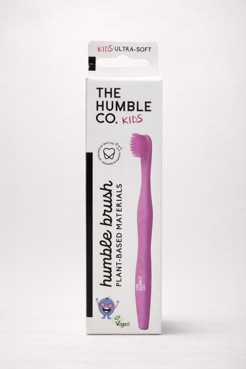 The Humble Co. Kids Brosse à Dents Ultra-Soft – Matériaux d’origine végétale & Vegan