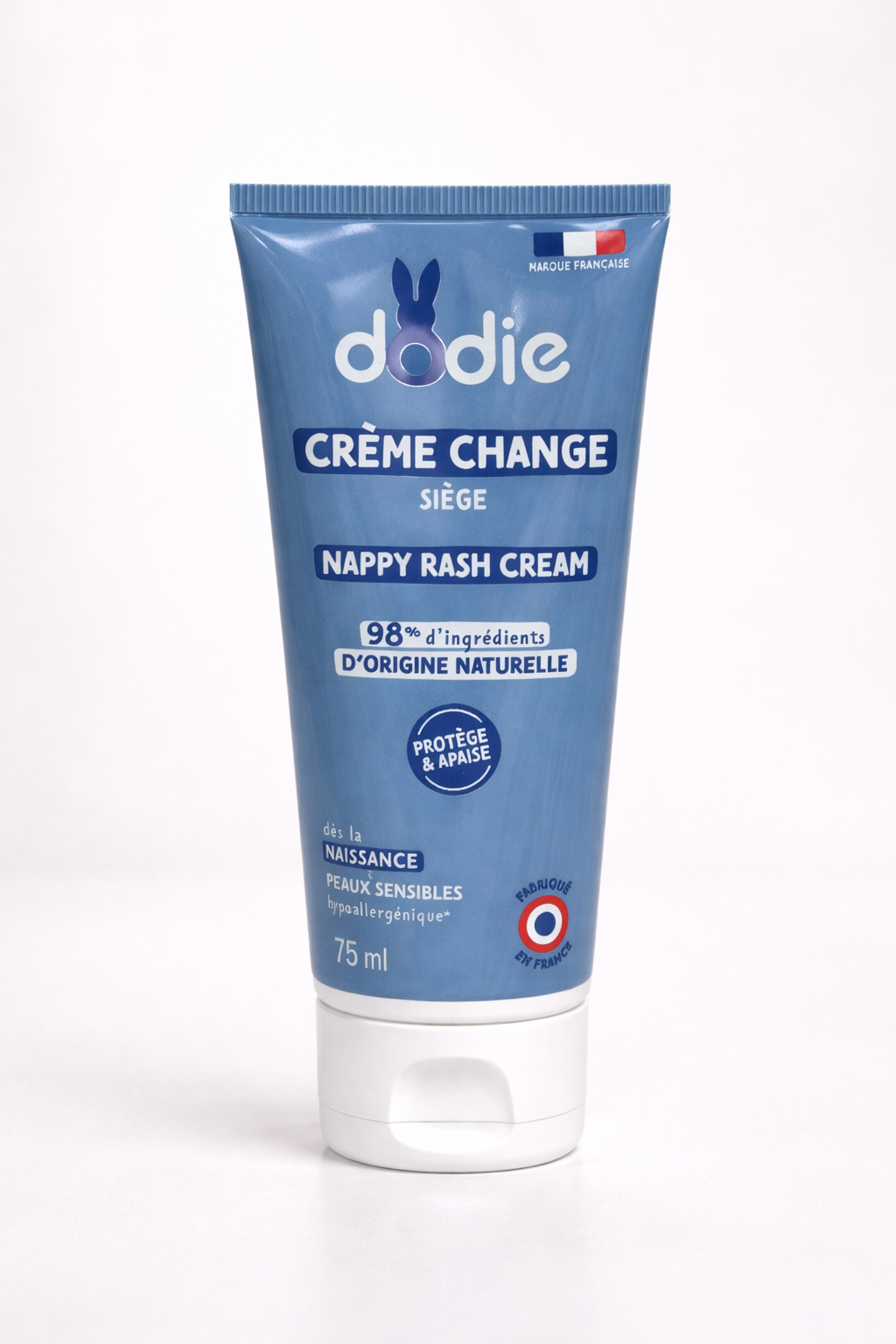 Dodie Crème Change Siège – 98% d’Ingrédients d’Origine Naturelle | Protège & Apaise dès la Naissance