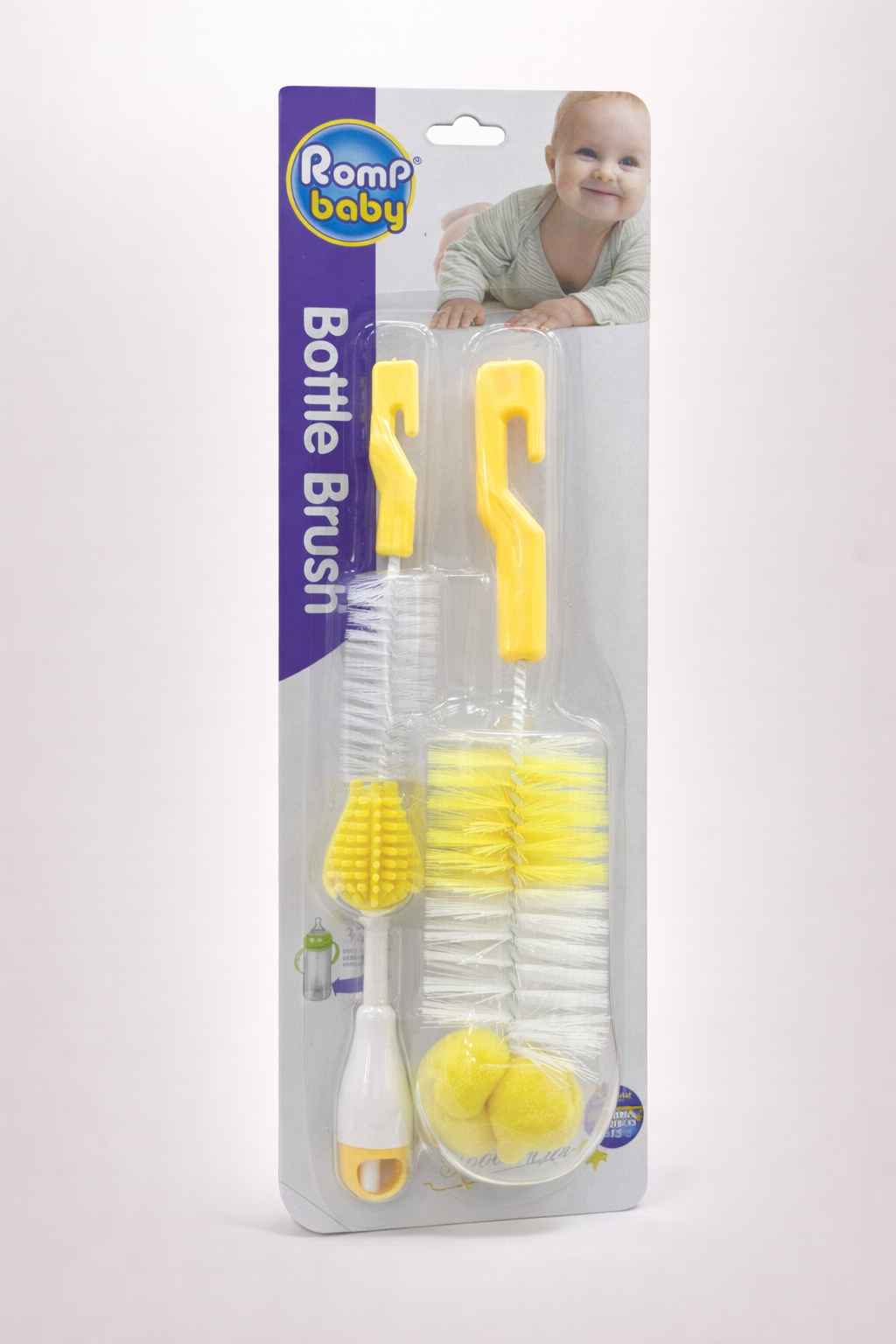Romp Baby – Kit Brosse Biberon & Tétine Complet