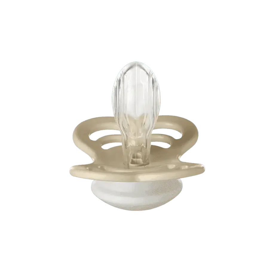 Lot de 2 Sucettes Bibs Supreme GLOW - Blush/Vanilla