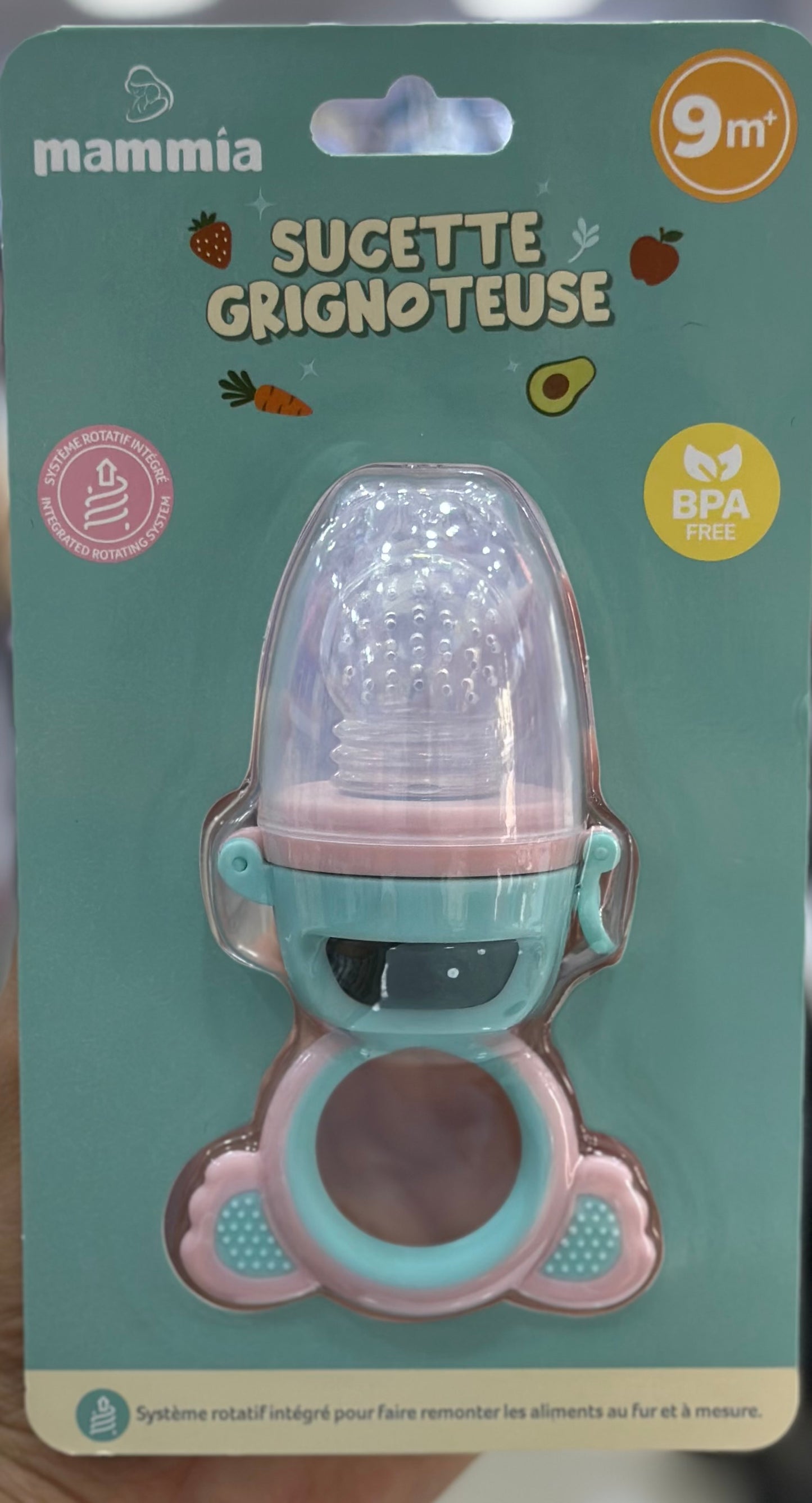 Sucette Grignoteuse 9m+ – Mammia