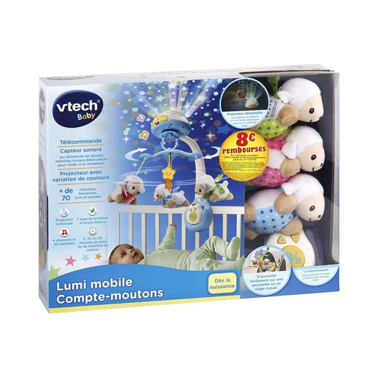 Vtech Lumi Mobile Compte Mouton - rose