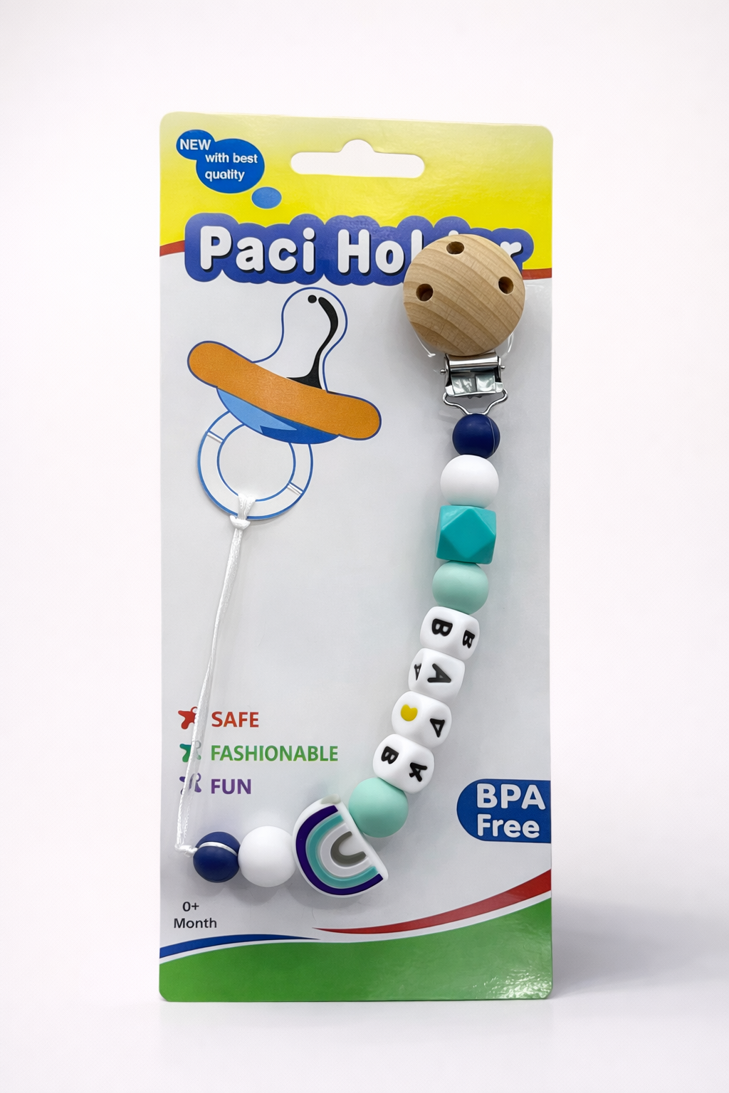 Attache-Sucette Paci Holder – BPA Free – Dès la naissance