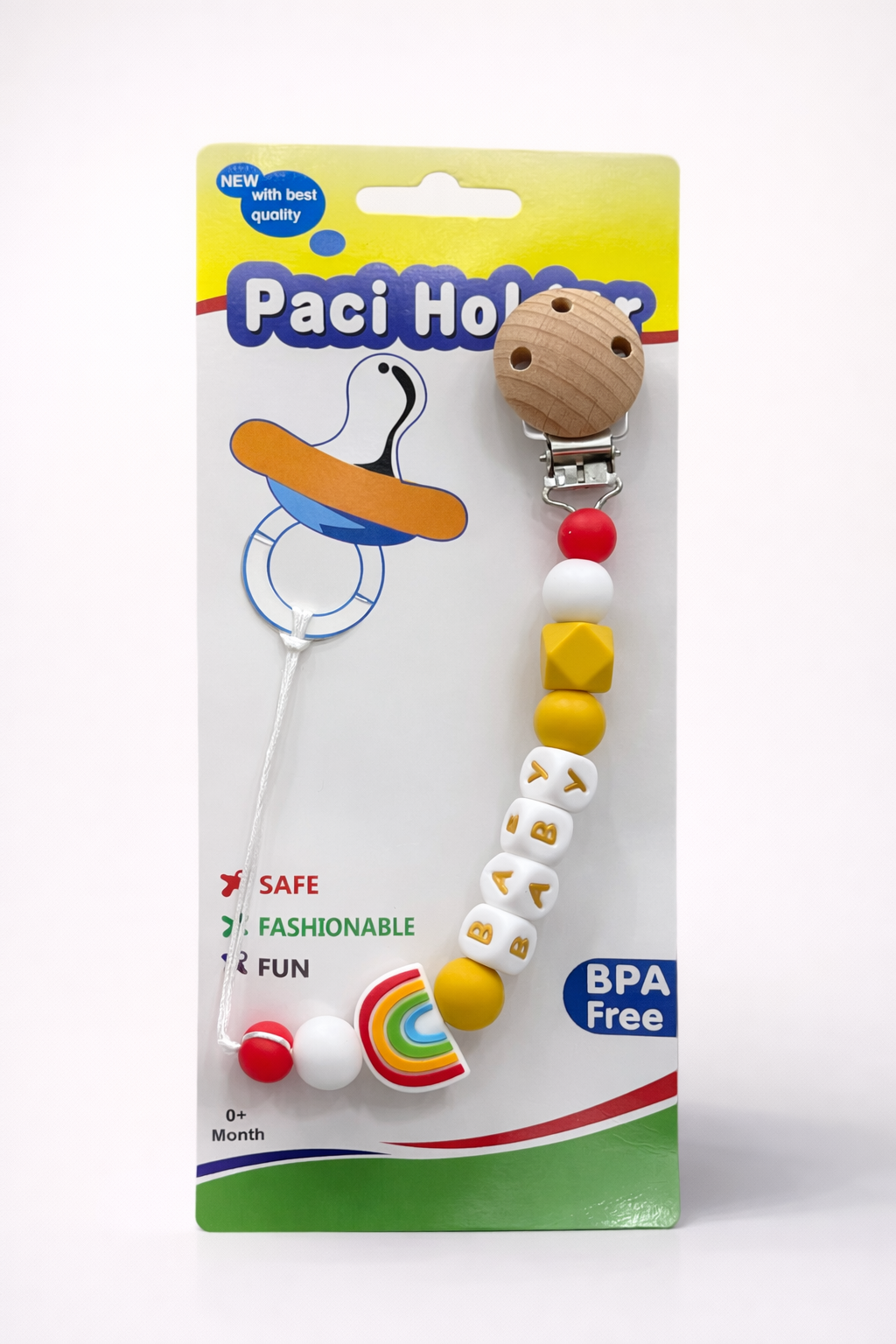 Attache-Sucette Paci Holder – BPA Free – Dès la naissance