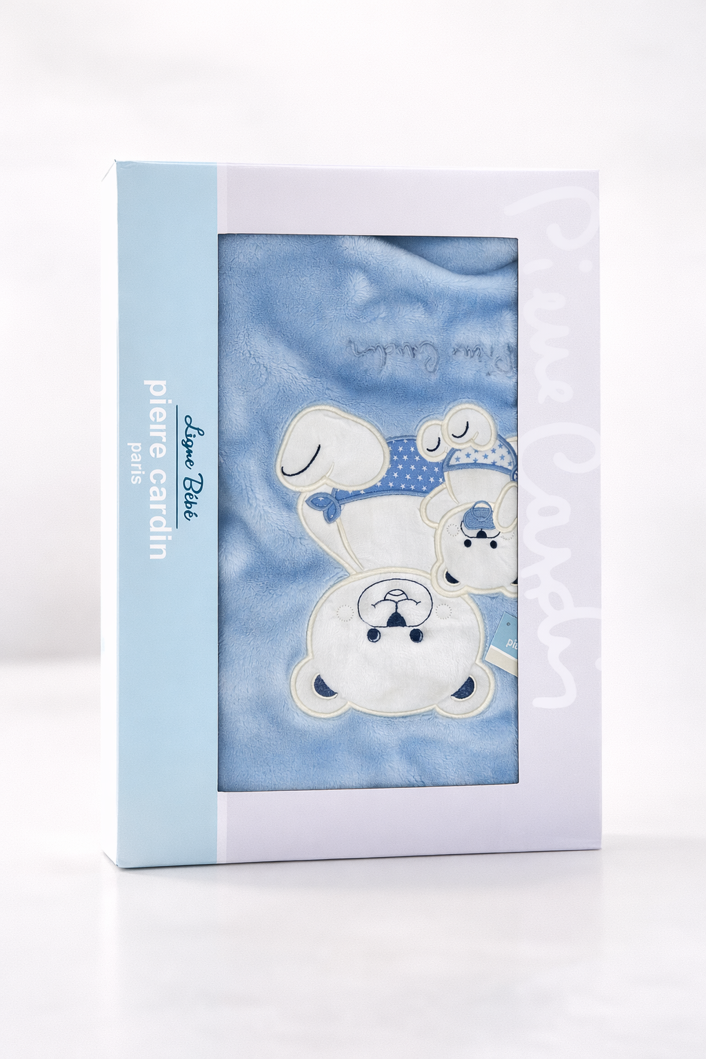 Pierre Cardin Ligne Bébé – Couverture Douce pour Nouveau-Né
