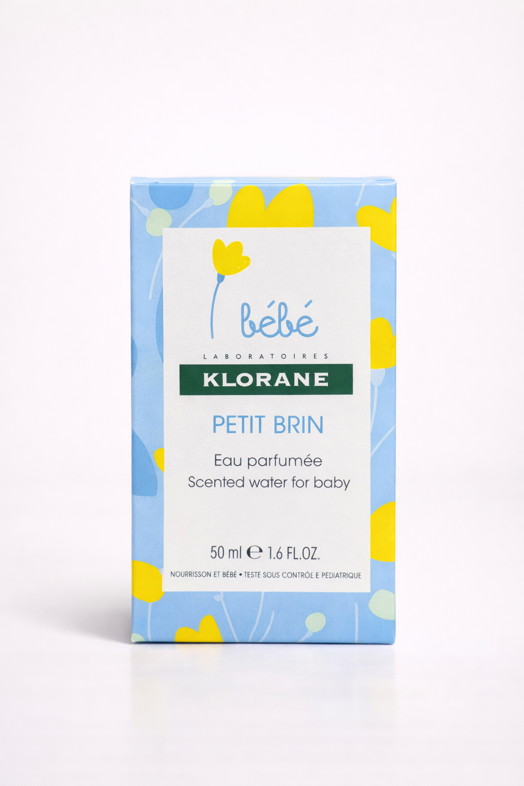 Klorane Bébé Petit Brin – Eau Parfumée Douce dès la Naissance 50ml