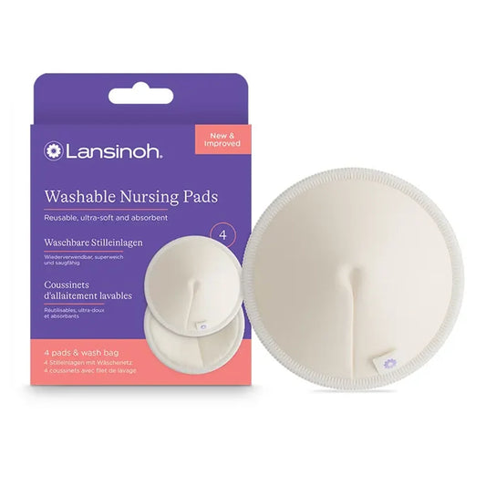 LANSINOH COUSSINETS D'ALLAITEMENT LAVABLES 4