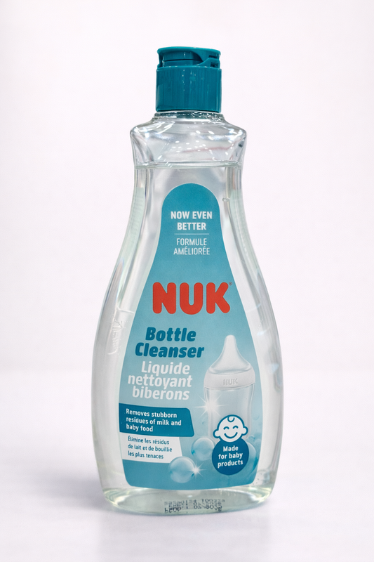 NUK Bottle Cleanser – Liquide Nettoyant Biberons, Spécial Résidus de Lait