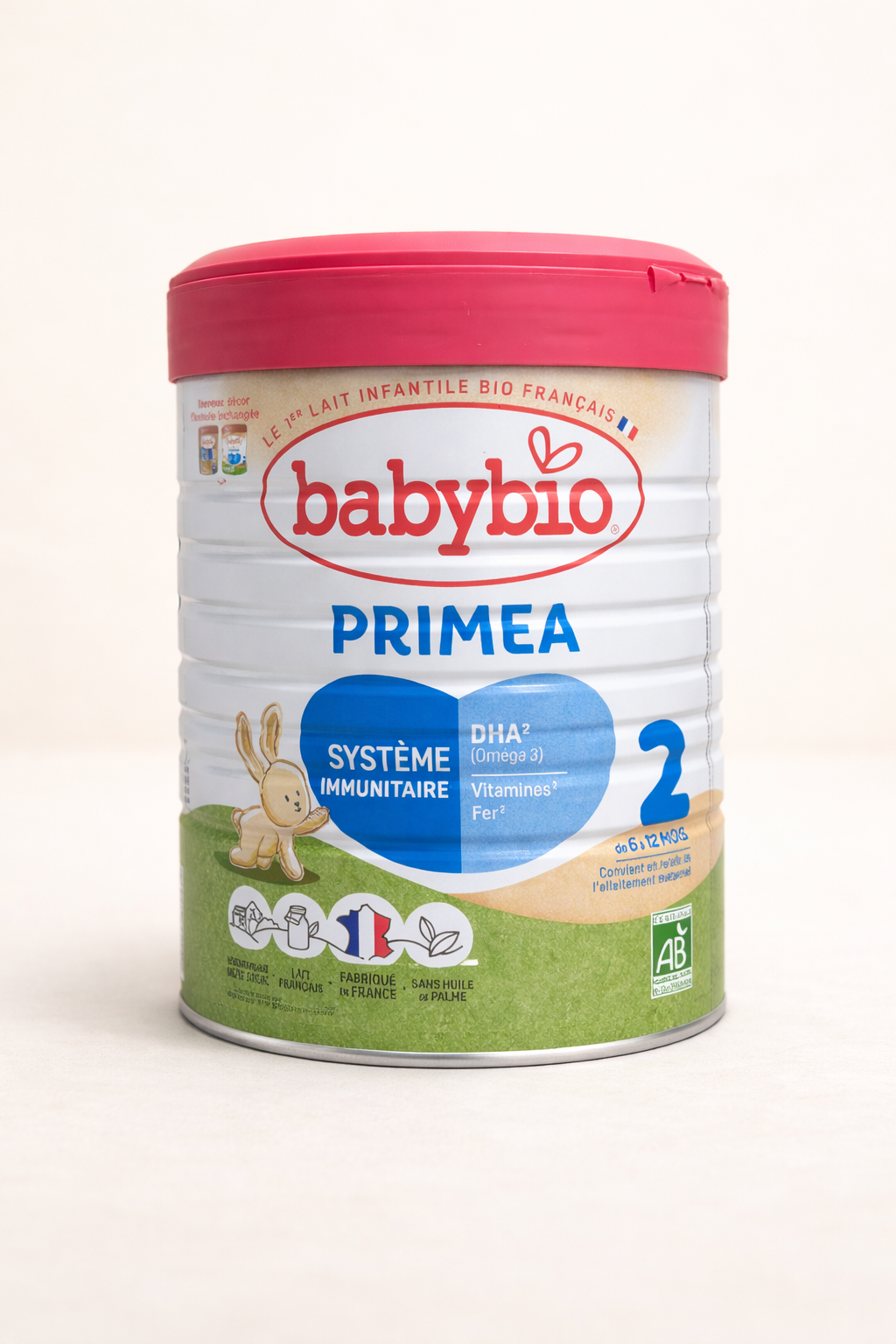 Babybio Primea 2 Bio – Lait infantile 2e âge (6–12 mois)