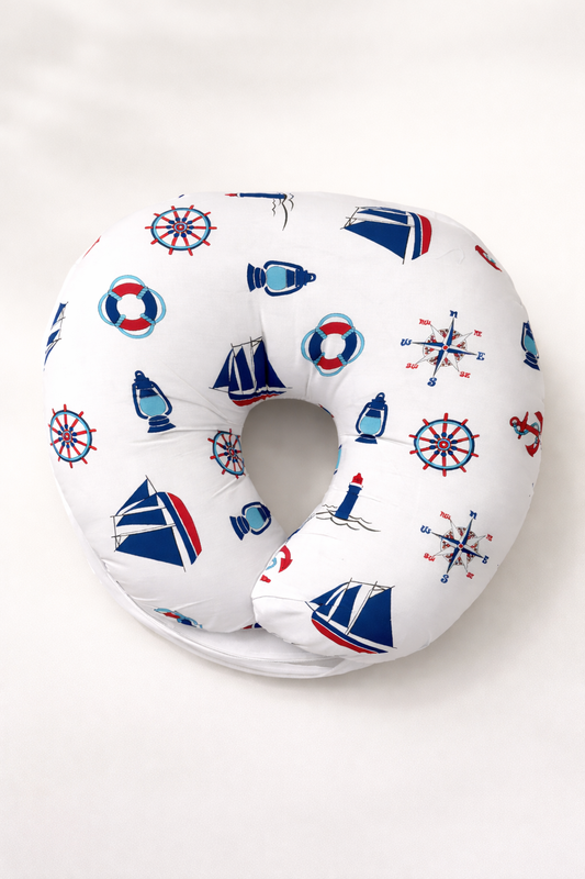 Coussin d’Allaitement Ergonomique en U – Confort Maman & Bébé