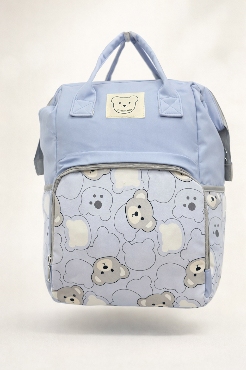 Sac à Langer Bébé Bleu Doux – Format Sac à Dos & Organisation Pratique