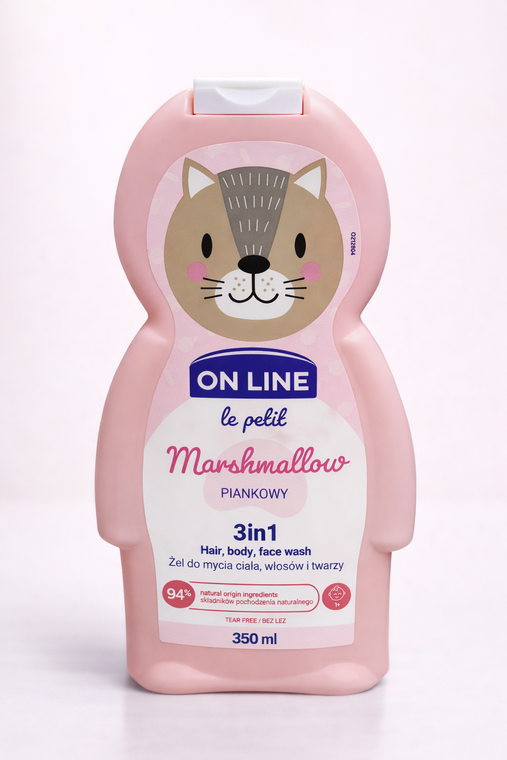 On Line Le Petit Biscuil 3-en-1 – Gel Lavant Cheveux, Corps & Visage (350 ml)
