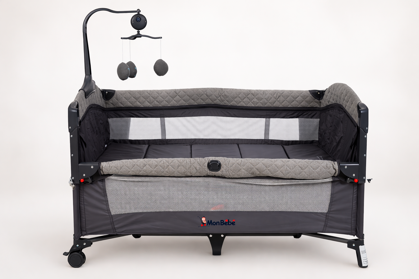 Mon Bébé – Lit parapluie avec arche mobile intégrée
