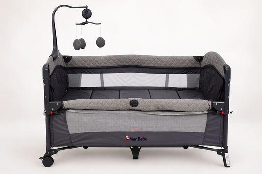 Mon Bébé – Lit parapluie avec arche mobile intégrée
