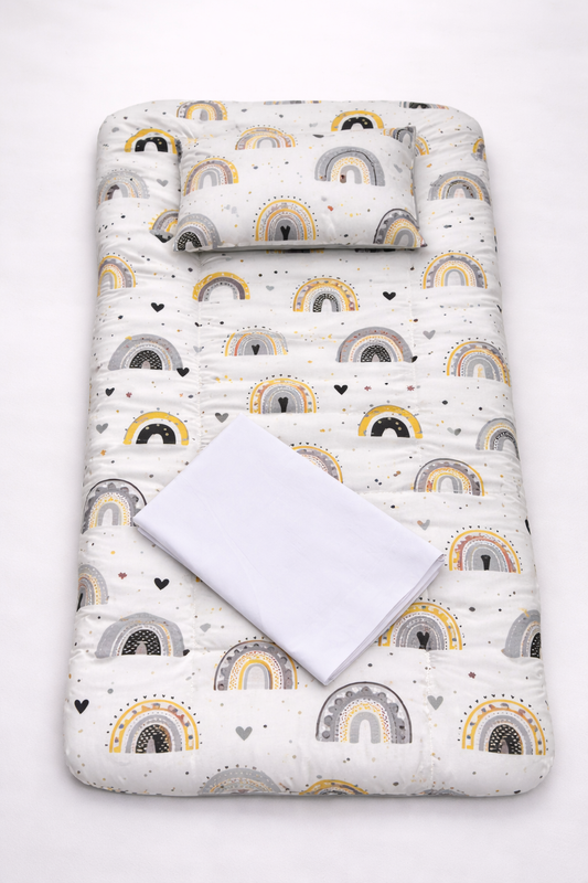 Linge de lit Bébé Matelassé avec Coussin – Confort Doux au Quotidien