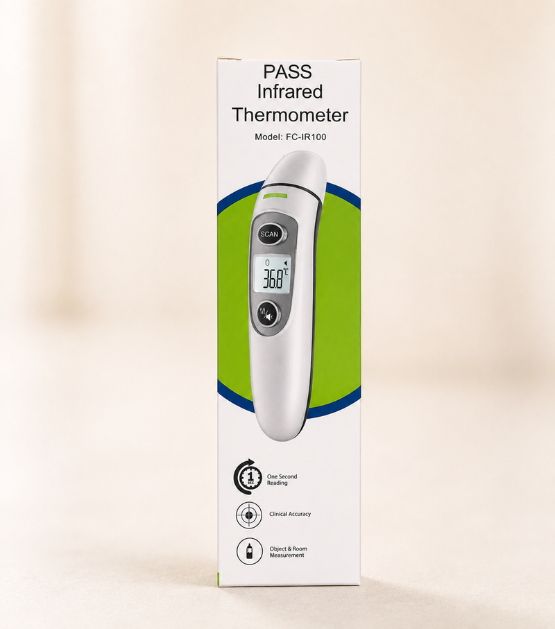 Thermomètre Infrarouge Sans Contact PASS FC-IR100