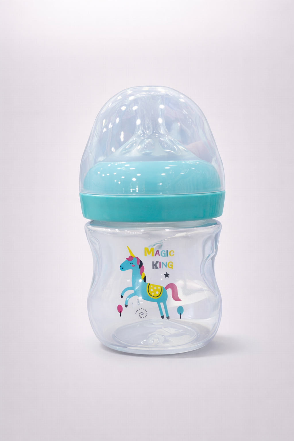 Biberon Col Large 120ml (0m+) – Tétine Anti-Colique, BPA Free