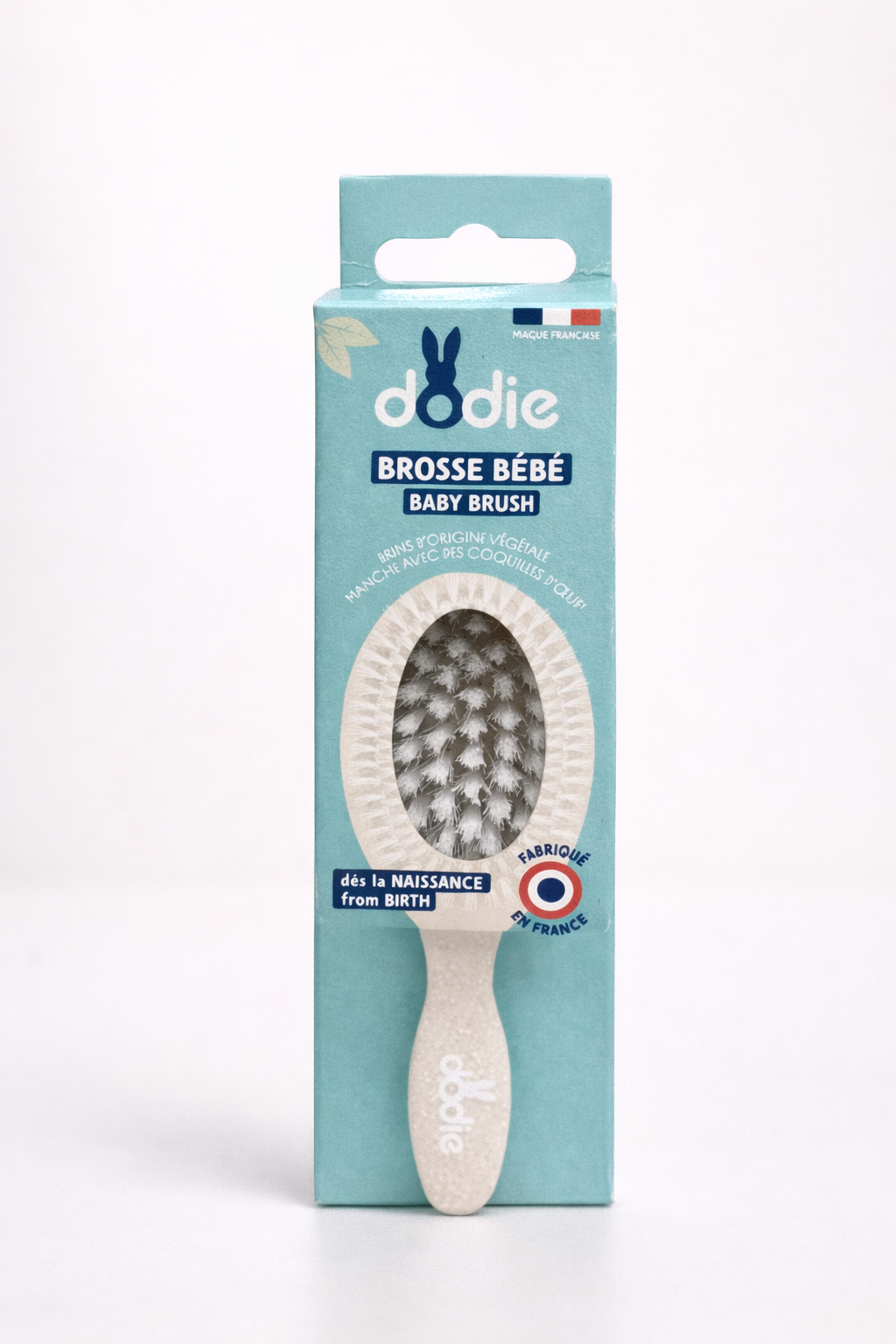 Dodie Brosse Bébé – Brins d’Origine Végétale, Dès la Naissance, Fabriquée en France