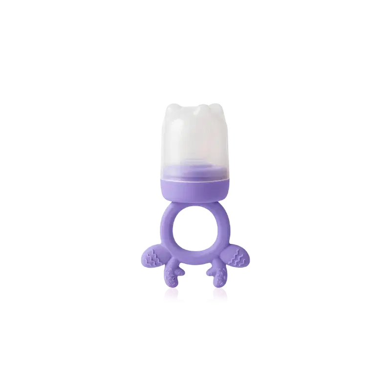 Mammia sucette grignoteuse et anneau de dentition en silicone 2en1 4m+