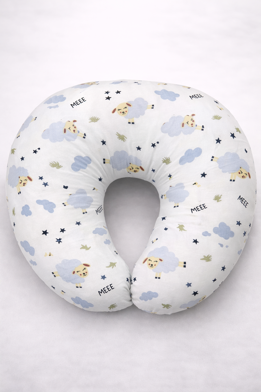 Coussin d’Allaitement Ergonomique en U – Confort Maman & Bébé