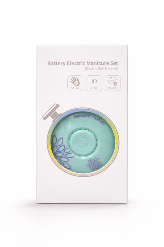 Set Manucure Électrique Bébé – Coupe-Ongles Électrique Silencieux & Sécurisé
