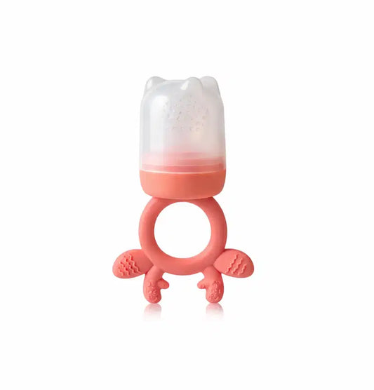 Mammia sucette grignoteuse et anneau de dentition en silicone 2en1 4m+