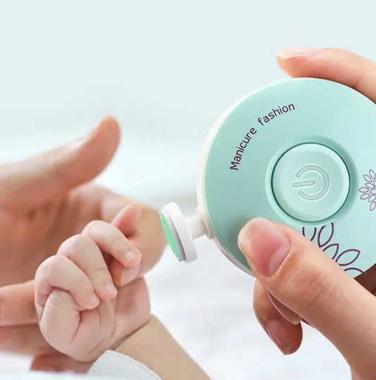 Coupe-ongles électrique bébé – Lime à ongles douce, silencieuse et sécurisée dès la naissance