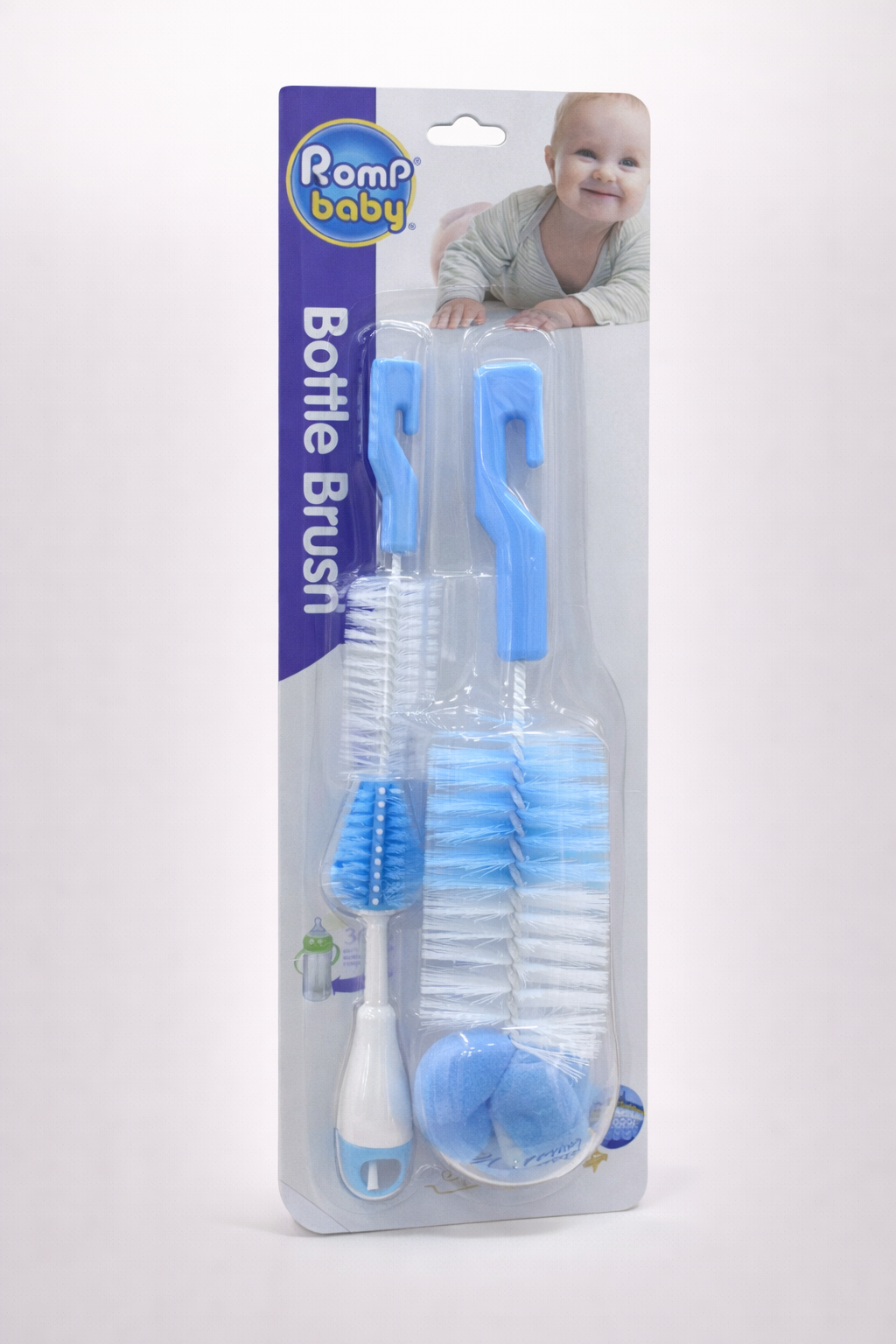 Romp Baby – Kit Brosse Biberon & Tétine Complet