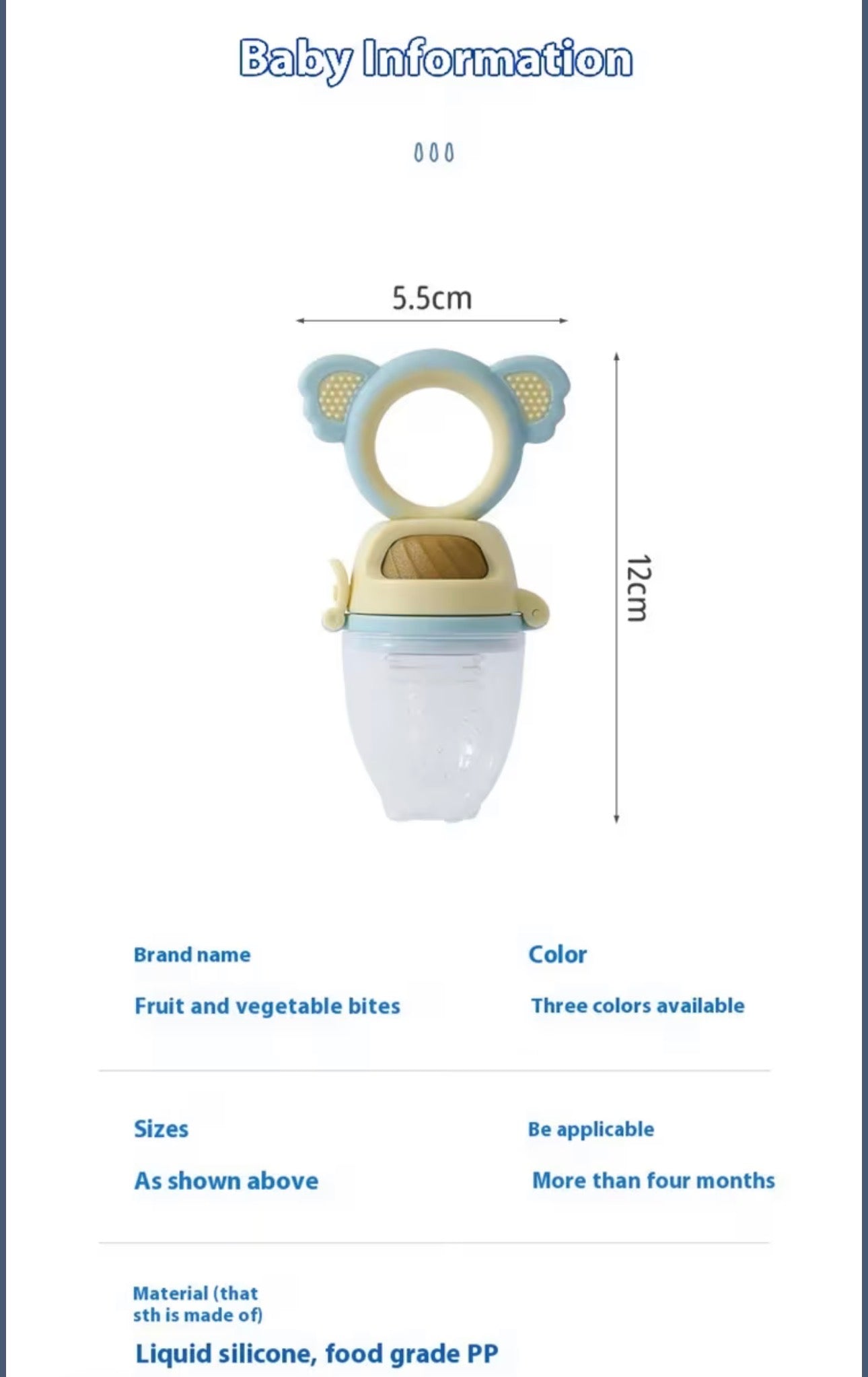 Sucette Grignoteuse 9m+ – Mammia