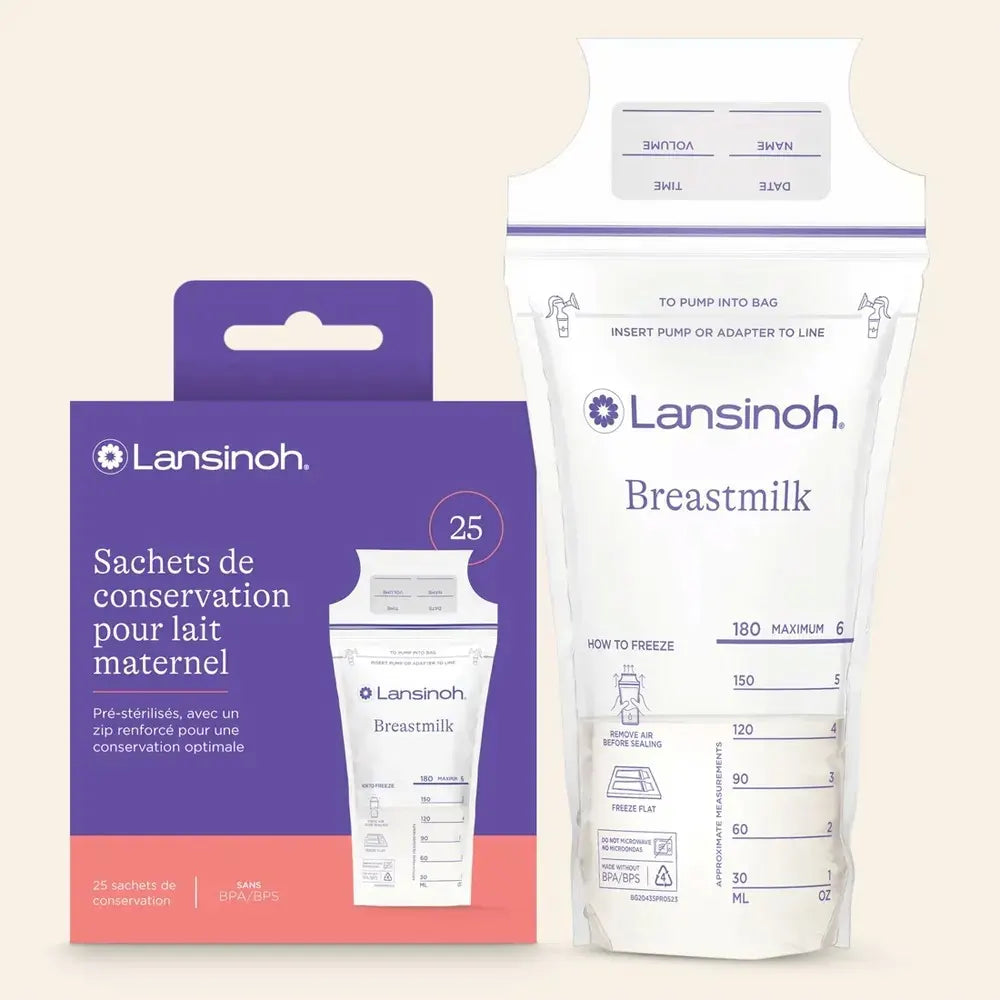 Lansinoh Sachets de Conservation - 25 Unités