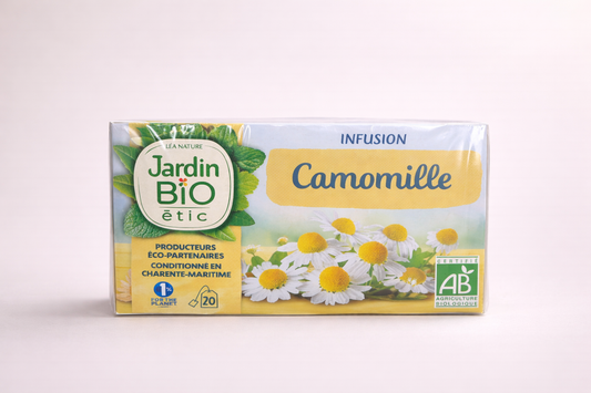 Jardin Bio étic – Infusion Camomille Bio (20 sachets)