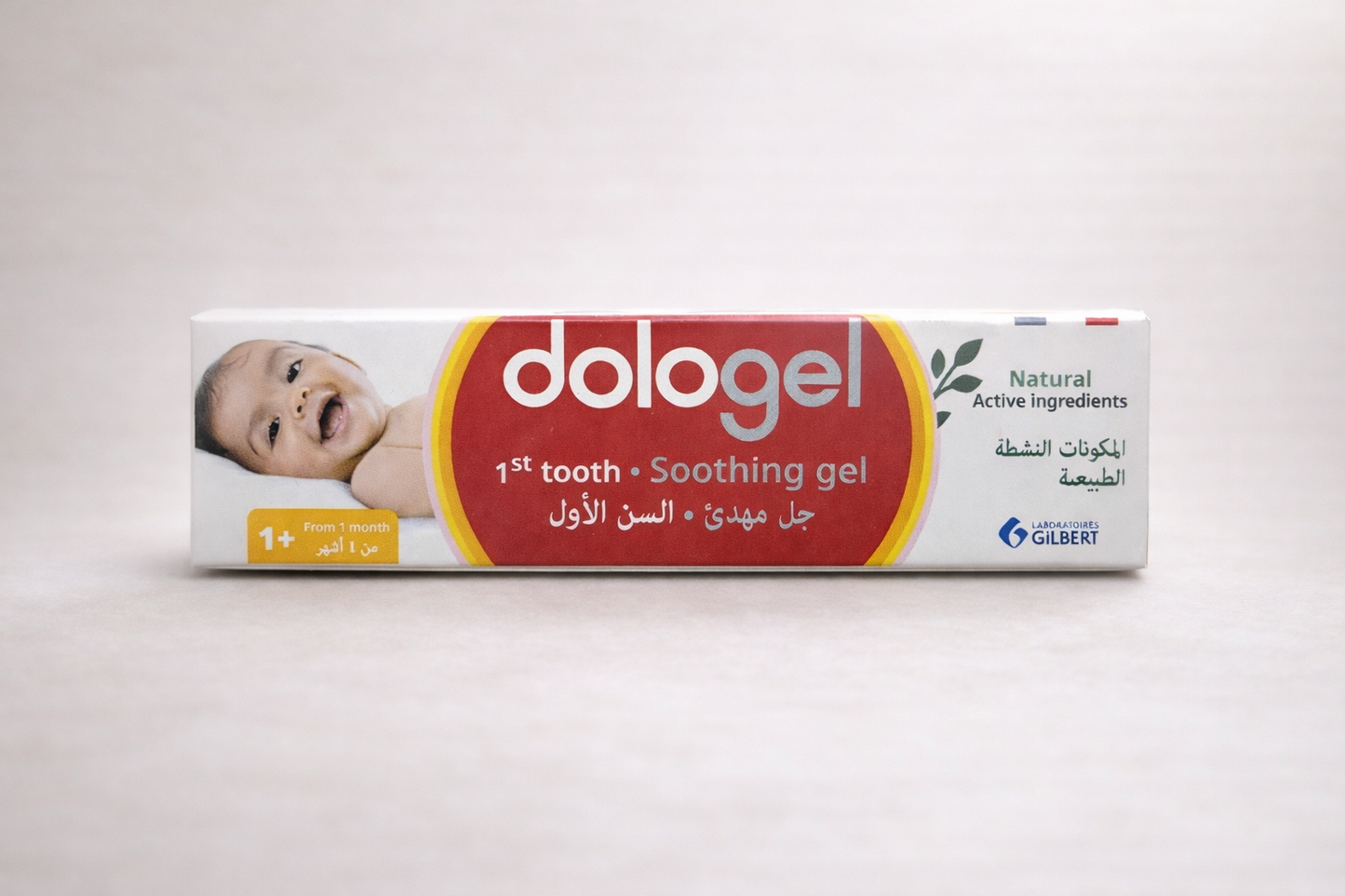 Dologel 1st Tooth – Gel Apaisant Première Dent – Laboratoires Gilbert (Dès 1 mois)