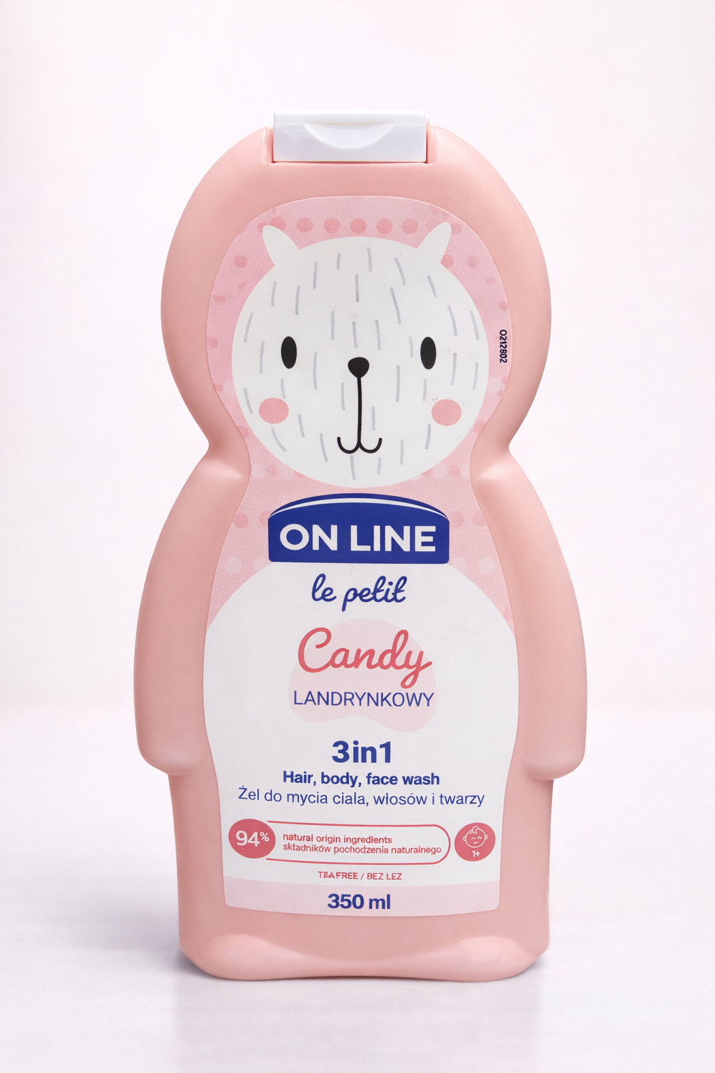 On Line Le Petit Biscuil 3-en-1 – Gel Lavant Cheveux, Corps & Visage (350 ml)