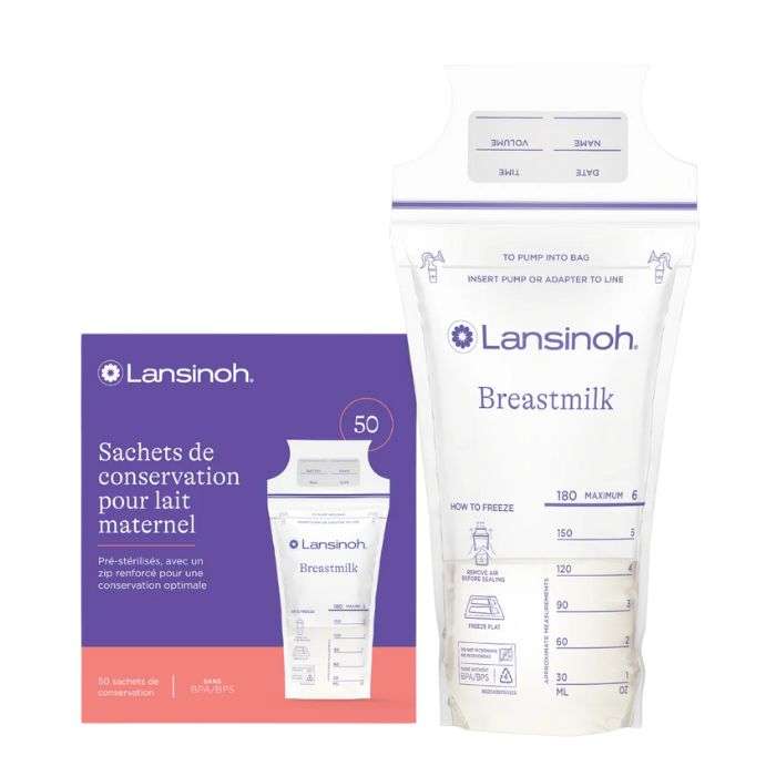 Lansinoh Sachets de Conservation - 50 Unités