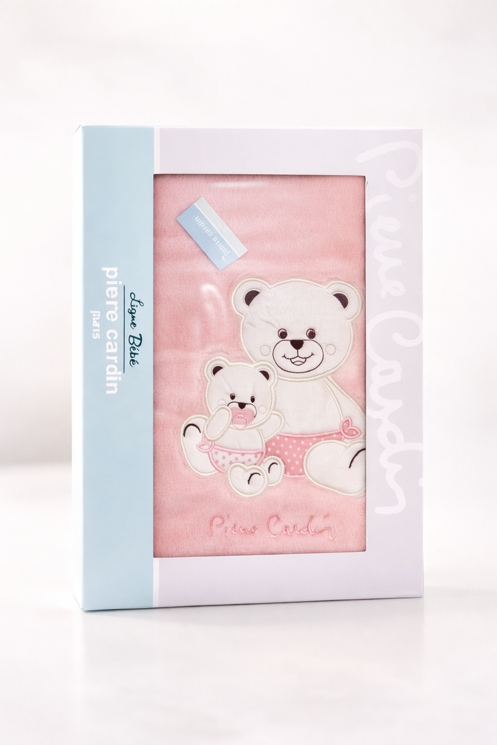 Pierre Cardin Ligne Bébé – Couverture Douce pour Nouveau-Né