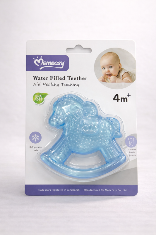 MomEasy – Anneau de dentition réfrigérant à eau 4m+ | Sans BPA