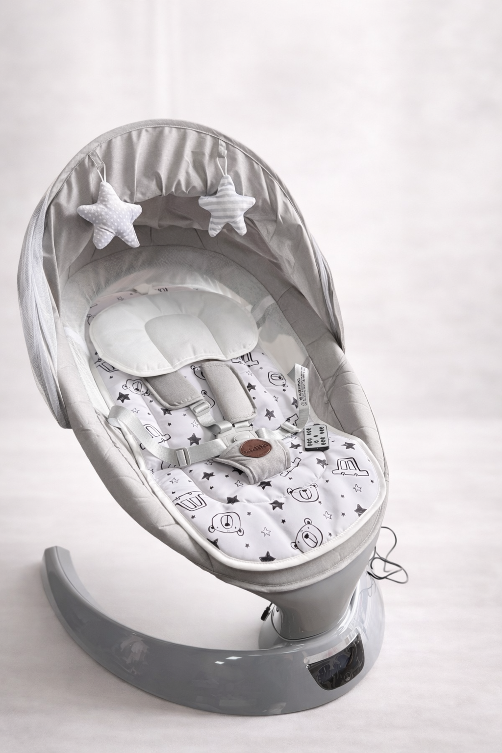 Kidilo – Transat bébé électrique relax  avec moustiquaire et dossier réglable