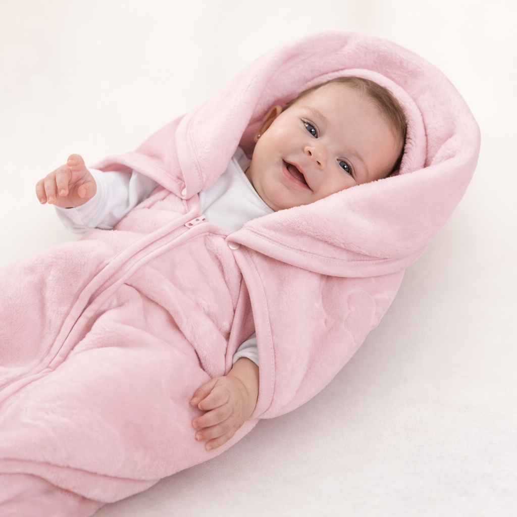 Belpla Baby Pink Sac Inter – Couverture Nid d’Ange Douce (Espagne)