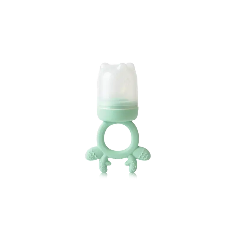 Mammia sucette grignoteuse et anneau de dentition en silicone 2en1 4m+