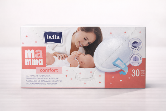Bella Mamma Comfort – Coussinets d’Allaitement Extra Soft, Ultra Slim (x30)