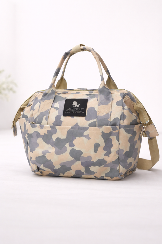 Sac à Langer Bébé LAMOGRAFY – Multipoches & Bandoulière Ajustable
