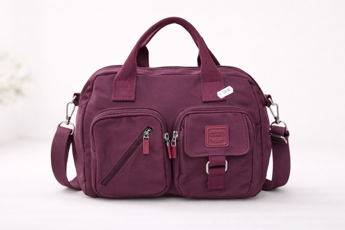 Sac à Langer Bébé Multipoches – Format Compact & Bandoulière Ajustable