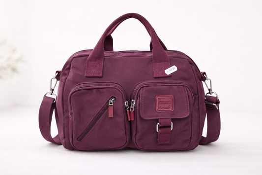 Sac à Langer Bébé Multipoches – Format Compact & Bandoulière Ajustable