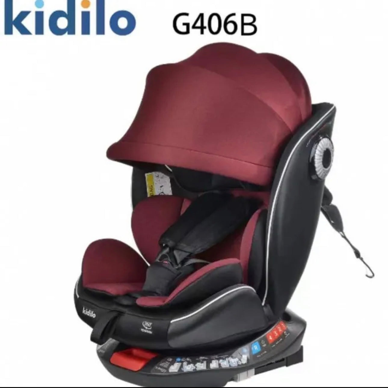 Siège Auto Rotation 360 Isofix G406B – KIDILO