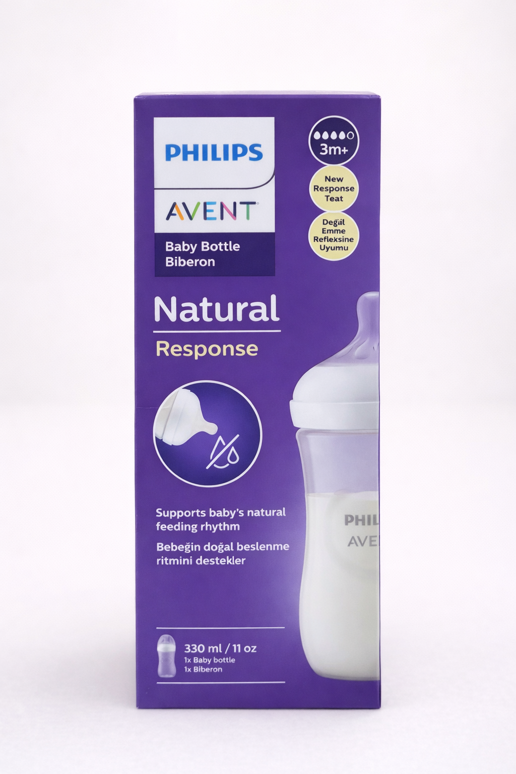 Philips Avent Biberon Natural 3M+ - 330ml