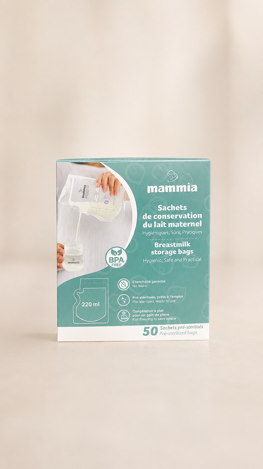 Sachets de Conservation du Lait Maternel 50 Pcs – Mammia